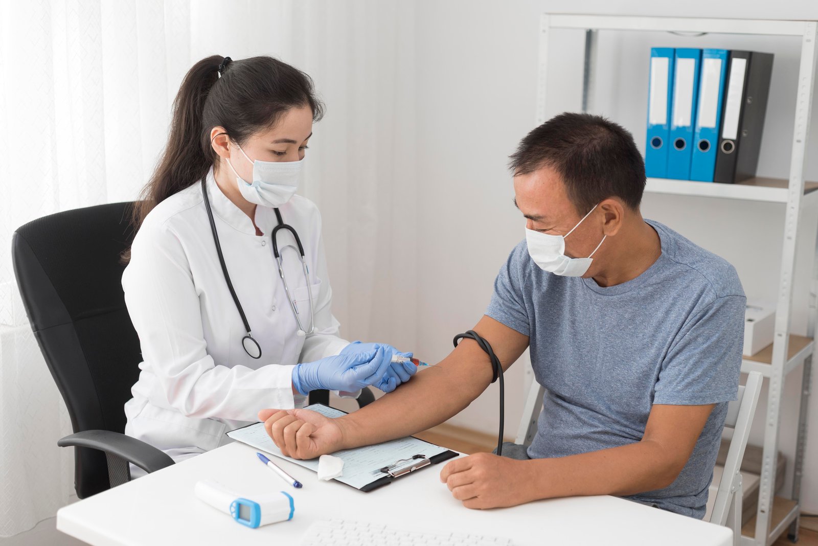 Doctor with Patient